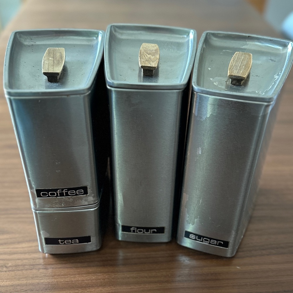Vintage Lincoln Beautyware Canister set